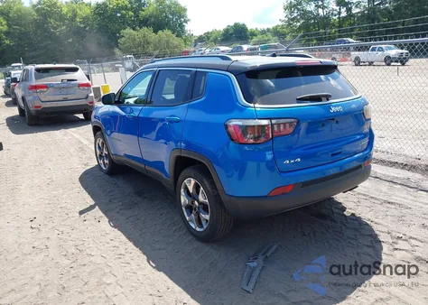2019 Jeep Compass Limited 4X4 from USA, damaged, VIN 3C4NJDCB7KT666379
